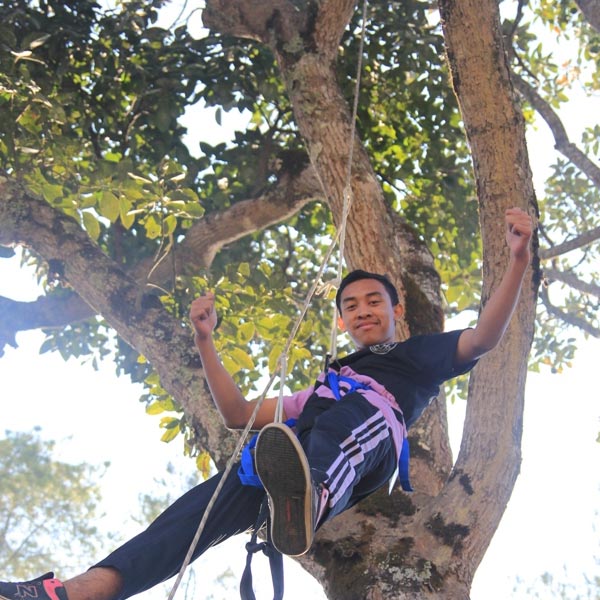 Climbing Rappling SMK Nasional Mojosari